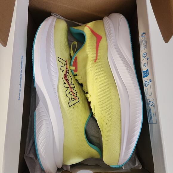 Hoka Men\'s Mach 6 Cielo Blue 12 Medium main image 4